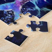 Blauwe walvis - Puitje Legpuzzel (Zijkant)