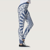 Blauwe walvis Shark Tristyns Mandala Leggings (Rechts)