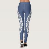 Blauwe walvis Shark Tristyns Mandala Leggings (Achterkant)