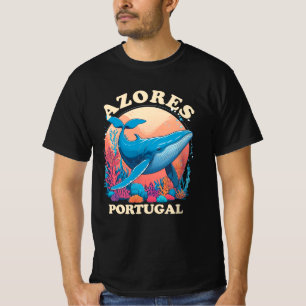 Blauwe Walvis Spotten in Azoren T-shirt