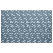 Blauwe walvis stof (Yard (91,4 cm))