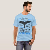 Blauwe walvis t-shirt (Voorkant volledig)