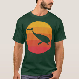 Blauwe walvis t-shirt