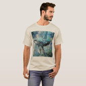 Blauwe walvis t-shirt (Voorkant volledig)