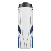 Blauwe walvis thermosbeker (Voorkant)