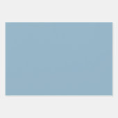 Blauwe walvis Waterverf Birthday Inpakpapier Vel (Voorkant 3)