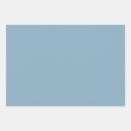 Blauwe walvis Waterverf Birthday Inpakpapier Vel (Voorkant 3)