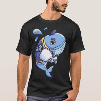 Blauwe walvis — Zee T-shirt