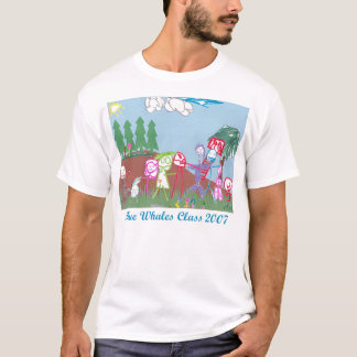 Blauwe walvissen van 2007 t-shirt