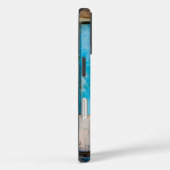 Blauwe wand en deur Case-Mate iPhone case (Achterkant / Rechts)