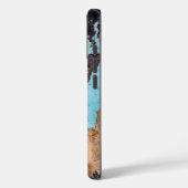 Blauwe wand en deur Case-Mate iPhone case (Achterkant / Links)