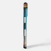 Blauwe wand en deur Case-Mate iPhone case (Achterkant / Rechts)