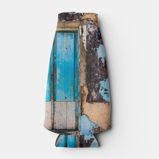 Blauwe wand en deur flesjeskoeler (Voorkant)