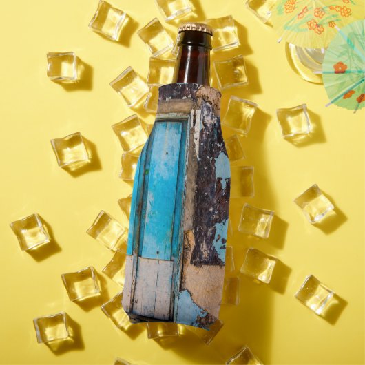 Blauwe wand en deur flesjeskoeler (Insitu Zomer)