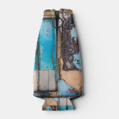 Blauwe wand en deur flesjeskoeler (Achterkant)