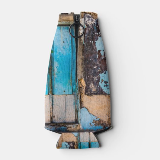 Blauwe wand en deur flesjeskoeler (Achterkant)