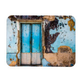 Blauwe wand en deur magneet (Horizontaal)