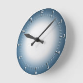 Blauwe wandklok (Hoek)