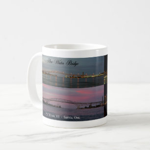 Blauwe Waterbrug 4 afbeelding mok
