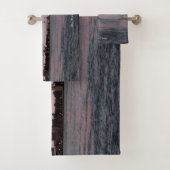 Blauwe waterbrug bad handdoek (Insitu)