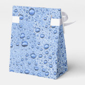Blauwe waterdruppels bedankdoosjes (Achterkant)