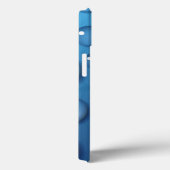 Blauwe waterdruppelstructuur Case-Mate iPhone case (Achterkant / Rechts)