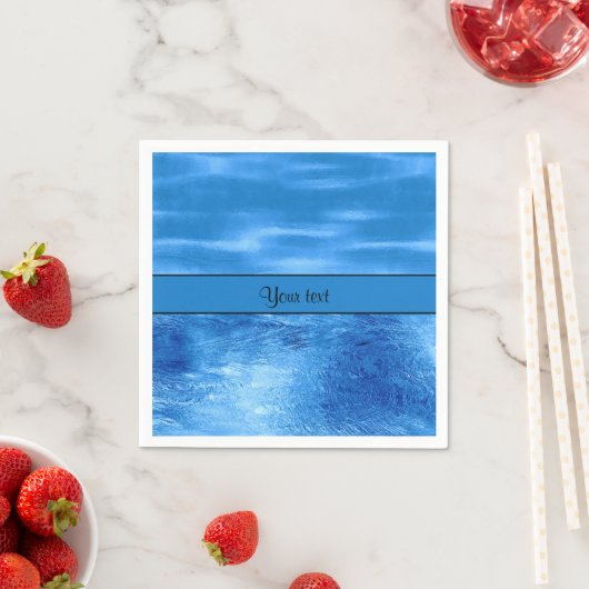 Blauwe wateren servetten (Insitu)