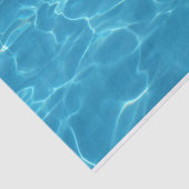 Blauwe wateren tissuepapier (Detail)