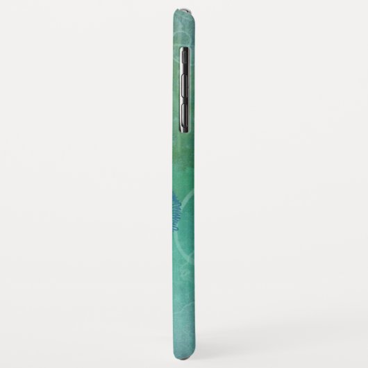 Blauwe wateren, zeepaard en Vlaanderen Case-Mate iPhone Case (Achterkant/links)