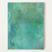 Blauwe wateren, zeepaard en Vlaanderen Planner (Achterkant)