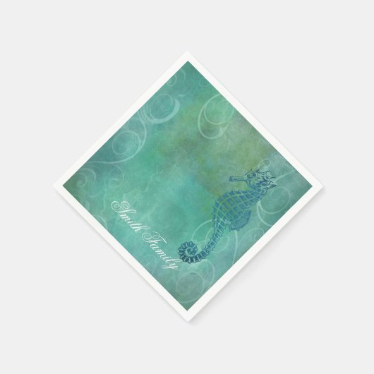 Blauwe wateren, zeepaard en Vlaanderen Servet (Hoek)