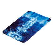 Blauwe waterfunctie in beweging magneet (Linkerzijde)