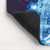 Blauwe waterfunctie in beweging muismat (Hoek)