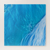 Blauwe watergolf legpuzzel (Horizontaal)