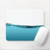 Blauwe watergolf (TBA) Muismat (Met muis)