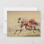 Blauwe waterkreeft door Alfred Jacob Miller (Voorkant)