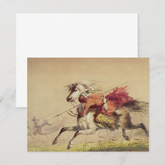 Blauwe waterkreeft door Alfred Jacob Miller (Voorkant / Achterkant)