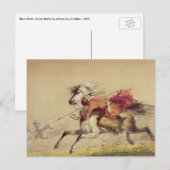 Blauwe waterkreeft door Alfred Jacob Miller Briefkaart (Voorkant / Achterkant)