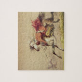 Blauwe waterkreeft door Alfred Jacob Miller Legpuzzel (Verticaal)