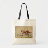 Blauwe waterkreeft door Alfred Jacob Miller Tote Bag (Voorkant)