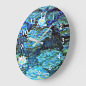 Blauwe waterlilie van Monet Grote Klok (Hoek)