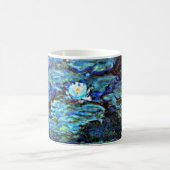 Blauwe waterlilie van Monet Koffiemok (Center)