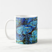 Blauwe waterlilie van Monet Koffiemok (Links)