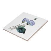 Blauwe waterlinie tegeltje (Zijkant)