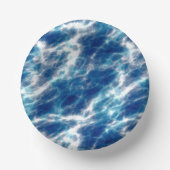 Blauwe watermarmer papieren kommen (Voorkant)