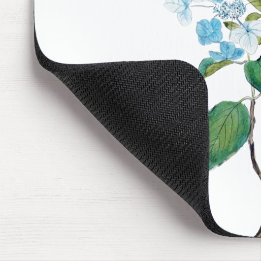  blauwe waterpoot muismat (Hoek)