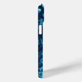 Blauwe waterrimpels Case-Mate iPhone case (Achterkant / Rechts)