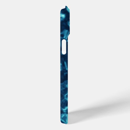 Blauwe waterrimpels Case-Mate iPhone case (Achterkant / Rechts)
