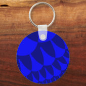 Blauwe waterschalen sleutelhanger (Voorkant)