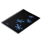 Blauwe waterschildpadden notitieboek (Linkerzijde)